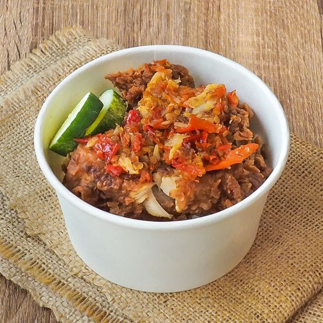 Rice Bowl Geprek